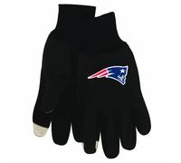 Wincraft NFL Technology Touch Gloves, Uomo, New England Patriots