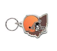 Wincraft STATE Portachiavi - NFL Cleveland Browns