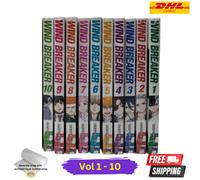 Wind Breaker Inglese Manga Volume 1-20 Pieno E Mezza Set