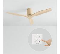 WIND CALM - Ventilatore Da Soffitto Silenzioso Da 40W Con Pale Tecniche In ABS Di Varie Dimensioni Senza Luce
