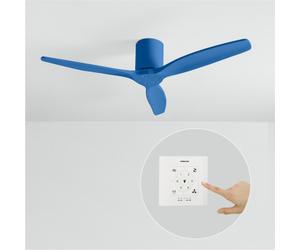 WIND CALM - Ventilatore Da Soffitto Silenzioso Da 40W Con Pale Tecniche In ABS Di Varie Dimensioni Senza Luce