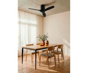WIND CALM - Ventilatore Da Soffitto Silenzioso Da 40W Con Pale Tecniche In ABS Di Varie Dimensioni Senza Luce