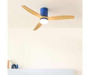 WIND CALM - Ventilatore Da Soffitto Silenzioso Da 40W Con Pale Tecniche In ABS Di Varie Dimensioni Telecomando