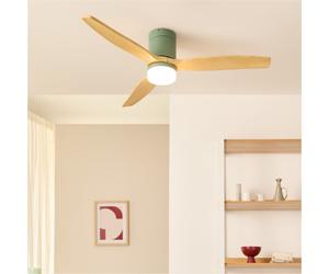 WIND CALM - Ventilatore Da Soffitto Silenzioso Da 40W Con Pale Tecniche In ABS Di Varie Dimensioni Telecomando