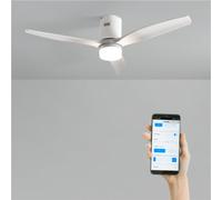 WIND CALM - Ventilatore Da Soffitto Silenzioso Da 40W Con Pale Tecniche In ABS Di Varie Dimensioni WIFI + Telecomando