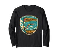 Wind Check Throw Lancio del Boomerang nel Vento Maglia a Manica