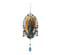 Wind Chime, Decorative Pendant With Bells, Soft Tone Outdoor Hanging Chimes, Durable Weather-Resistant Material, Elegant Yard Ornament For Garden and Patio, Idea regalo per mamma e Natale