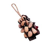 Wind Chimes For Outside - 40cm Rustic Nut Shell, Rattle Ornament