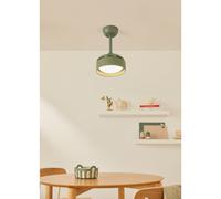 WIND CLEAR LAMP - Ventilatore Da Soffitto Silenzioso Da 40W Ø55cm Con Pale Retrattili E Luce LED Con Luce