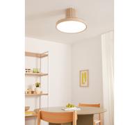 WIND CLEAR SCULPT - Ventilatore Da Soffitto Silenzioso 40W Ø132 cm A Pale Retrattili Con Luce LED M (Ø132cm) (stanze 10m²-25m²)