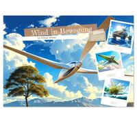 Wind in Bewegung (Tischkalender 2026 DIN A5 quer), CALVENDO Monatskalender: Bilder zu der Kraft des Windes und der Sonne