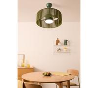 WIND LAMP WOVEN - Ventilatore Da Soffitto Silenzioso 25W Con Luce LED Con Luce