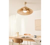 WIND LAMP WOVEN - Ventilatore Da Soffitto Silenzioso 25W Con Luce LED Con Luce
