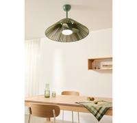 WIND LAMP WOVEN - Ventilatore Da Soffitto Silenzioso 25W Con Luce LED Con Luce