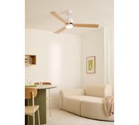 WIND MODERN - Ventilatore Da Soffitto Silenzioso 40W Con Luce LED Disponibile In Varie Dimensioni Telecomando