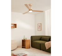WIND MODERN - Ventilatore Da Soffitto Silenzioso 40W Con Luce LED Disponibile In Varie Dimensioni Telecomando