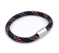 Wind Passion - Braccialetto Nautico con Chiusura Magnetica | Braccialetti Corda Uomo e Donna | Bracciale Uomo Sportivo, Surfer, Marinaio, Lifestyle con Corda Nautica