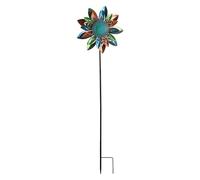 Wind Spinners | with Stake Decorative Yard Decor - Outdoor Spinners Wind Sculptures - for Backyard Patio Pathway Porch Balcony Flower Pot Housewarming Party