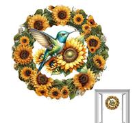 Wind Spiration - Windmill for Outdoor - Hanging Garden Wind Spinner, Colorful kineticc Metal Sculpture Ornament for Patio Balcony Lawn Indoor Outdoor Decoration Gift, Women Mom Grandma