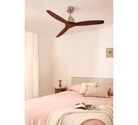 WIND STYLANCE NATURAL WOOD - Ventilatore Da Soffitto 40W Silenzioso 100% Legno Varie Dimensioni Senza Luce