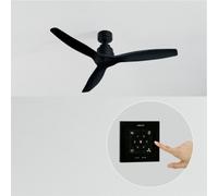 WIND STYLANCE NATURAL WOOD - Ventilatore Da Soffitto 40W Silenzioso 100% Legno Varie Dimensioni Senza Luce