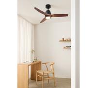WIND STYLANCE NATURAL WOOD - Ventilatore Da Soffitto 40W Silenzioso 100% Legno Varie Dimensioni Telecomando