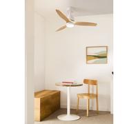 WIND STYLANCE - Ventilatore Da Soffitto Silenzioso Da 40 W Con Pale In ABS Tecnico, Disponibile In Varie Dimensioni WIFI + Telecomando