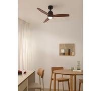WIND STYLANCE - Ventilatore Da Soffitto Silenzioso Da 40 W Con Pale In ABS Tecnico, Disponibile In Varie Dimensioni Controllo A Parete + Telecomando