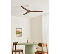 WIND STYLANCE - Ventilatore Da Soffitto Silenzioso Da 40 W Con Pale In ABS Tecnico, Disponibile In Varie Dimensioni Senza Luce