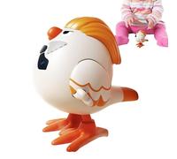 Wind Up Clockwork Animal Toy - Interactive Hopping Figurine | Early Learning Educational Kids Toy - Fun Motion Play Stress Free Learning Aid - for Preschool Kindergarten Home Bedroom Study Use