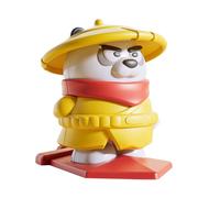 Wind Up Panda Toy - Flying Animal Clockwork Figure, Action Model | Smooth Edge ABS Mechanical Walking Toy for Kids Outdoor Travel Home School Play