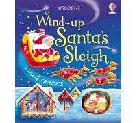 Wind-up Santa's Sleigh: A Toy and Book Gift Featuring a Christmas Journey with Santa and His Sleigh