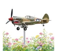 Wind Vane, Historical Sculpture Smooth Rotating With Propeller, Dynamic Wind Interaction Indicator For Yard, For Backyard Garden Patio Park Farm Beach House Farmhouse Fence