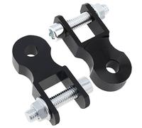 Windance 2 supporti ammortizzatori posteriori per moto, adattatore universale di estensione di altezza, supporto di estensione conico con vite (nero)