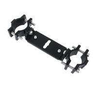 Windance Staffa di montaggio multifunzione per faretti, regolabile, morsetto per luce a forcella, supporto di espansione per moto, scooter, e-bike, ATV, Dirt Pit Bike (L(3-5,6 cm)