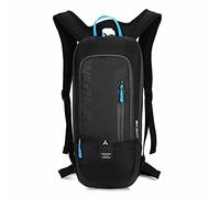 BLF Zaino per ciclismo, in tessuto traspirante e impermeabile, capacità 10 litri, formato mini, leggerissimo, adatto a qualsiasi sport e attività come corsa, escursionismo, arrampicata, campeggio e sci, BLF-QX-025, Nero , 46 * 22 * 7 cm (Height * Width * Thickness)