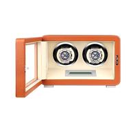 Winder Automatic Box Wox Auto-manzo della polvere meccanica con motore silenzioso Doppia alimentazione compatibile spaziosa per qualsiasi dimensione per uomini e donne orologi (Colore: 2 smaglianti)