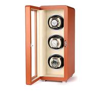 Winder Automatic Box Wox Auto-manzo della polvere meccanica con motore silenzioso Doppia alimentazione compatibile spaziosa per qualsiasi dimensione per uomini e donne orologi (Colore: 2 smaglianti)