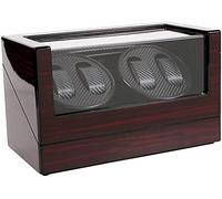 Winder Automatico Winder Box Winders High Enden Legno Automatico Automatico a doppia testa a doppia testa epitopo Orologi Porta del display Porta del display Ultra silenziosa orologi meccanici shaker