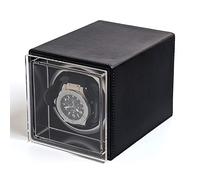 Winders Orologio per orologi per orologi di filatore - mini shaker single shaker in legno a prova di orologio da guardia di orologio meccanico Avvolgitore meccanico silenzioso orologio oroelette per