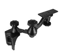 WINDFRD Supporto per ecoscandaglio in alluminio, supporto per elettronica marina con braccio regolabile girevole a 360° rinforzato per schermo da 7"-16", compatibile con Garmin, Lowrance, Humminbird e