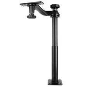 WINDFRD Supporto telescopico in alluminio per ecoscandaglio con braccio oscillante orizzontale per display da 12,7 a 30,5 cm, compatibile con Garmin, Lowrance, Humminbird e altri