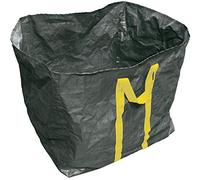 Windhager 07086 - Sacco per rifiuti da Giardino, particolarmente Robusto e Resistente agli Strappi, 250 l, 60 x 60 x 70 cm, 150 g/m², Colore: Antracite
