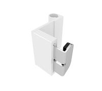 Windhager adattatore fascetta per telai di porte EXPERT - accessori per il montaggio di zanzariere senza forare - bianco 03874 - confezione da 3