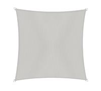 Windhager Cannes 10724 - Tenda da Sole Quadrata, 4 x 4 m, Protezione Solare per Giardino e terrazza, Resistente ai Raggi UV e alle intemperie, Colore: Grigio