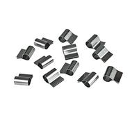 Windhager Clip di fissaggio in acciaio inossidabile, coperture per alberi leggeri, coperture per scantinati, clip, kit di fissaggio, confezione da 12, Z19, 03779, 1 x 1,5 x 1,7 cm