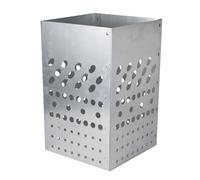 Windhager Compostiera per letti rialzati, 30 x 30 x 48 cm, acciaio zincato a caldo, compostiera per letti rialzati, compostiera per letti da interrare, resistente alle intemperie e durevole