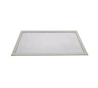 Windhager Copertura per pozzo luce telescopica, 80 - 140 cm x 40 - 60 cm, telaio in alluminio e rete in acciaio inox, copertura per pozzo cantina, griglia di protezione per pozzo cantina