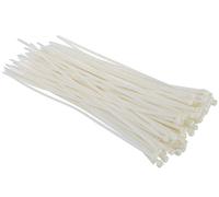 Windhager Fascette stringicavo in Nylon, Fissaggio frangivista, Montaggio per recinzioni, connettori per tappetini, 50 Pezzi, Trasparente