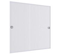Windhager Finestra di protezione contro gli insetti, telaio di tensione, alluminio, bianco, 100 x 120, 03751, 100x 120 cm